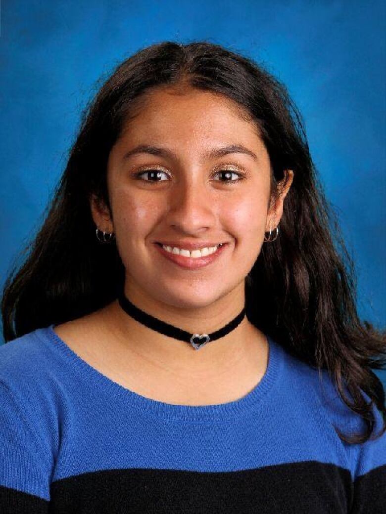 A school portrait of a teen girl.