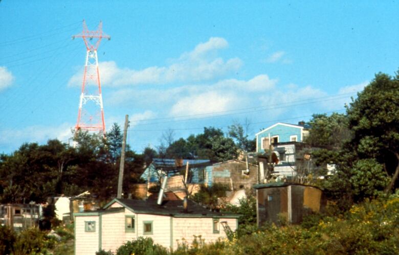 Homes and other buildings in Africville 