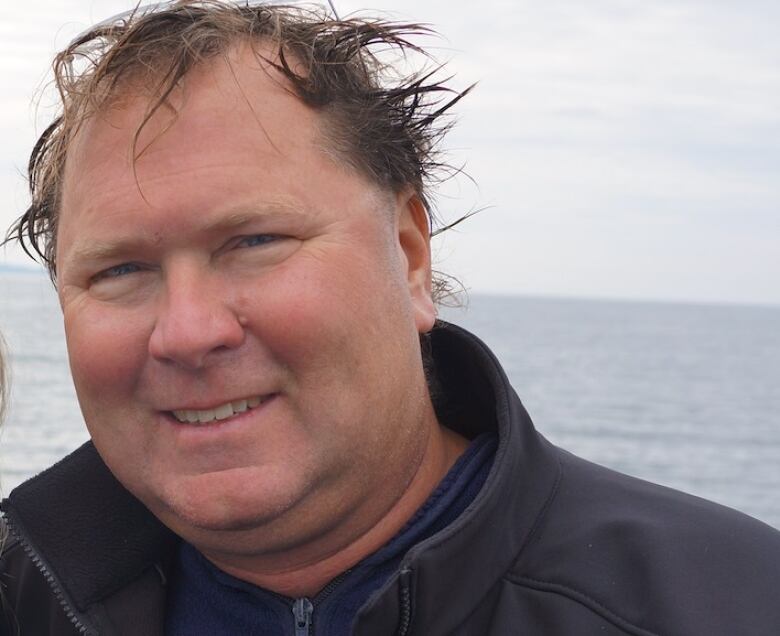 Halifax-based shark researcher, diver and veterinarian at Dalhousie University Chris Harvey-Clark.