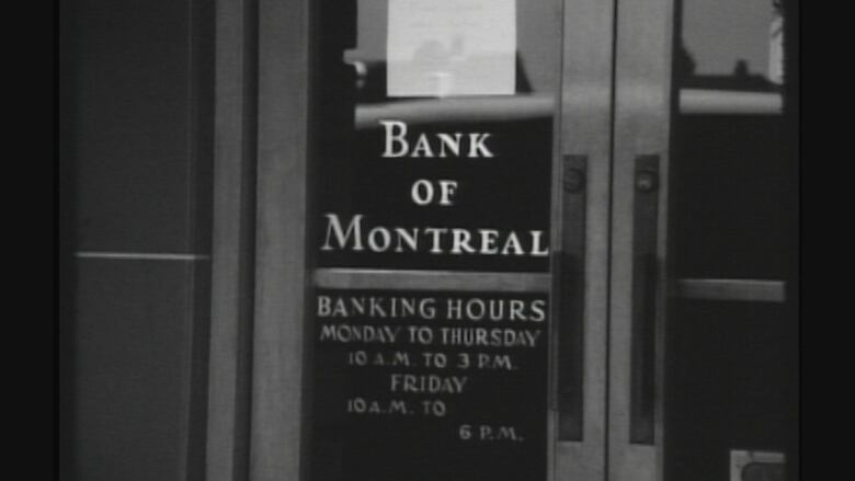 In this archival CBC News image, a piece of paper reads 