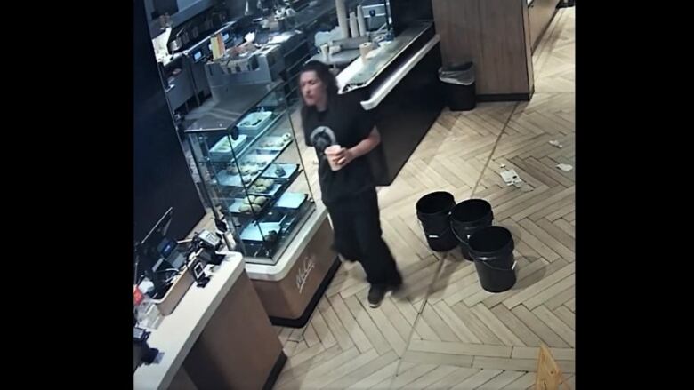 Man shown in MacDonald's