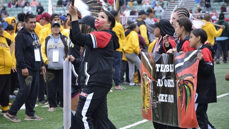 Team Beardys Okemasis Cree Nation is one of 14 teams competing at the 2022 Tony Cote First Nations Summer Games in Saskatoon and Whitecap Dakota First Nation.