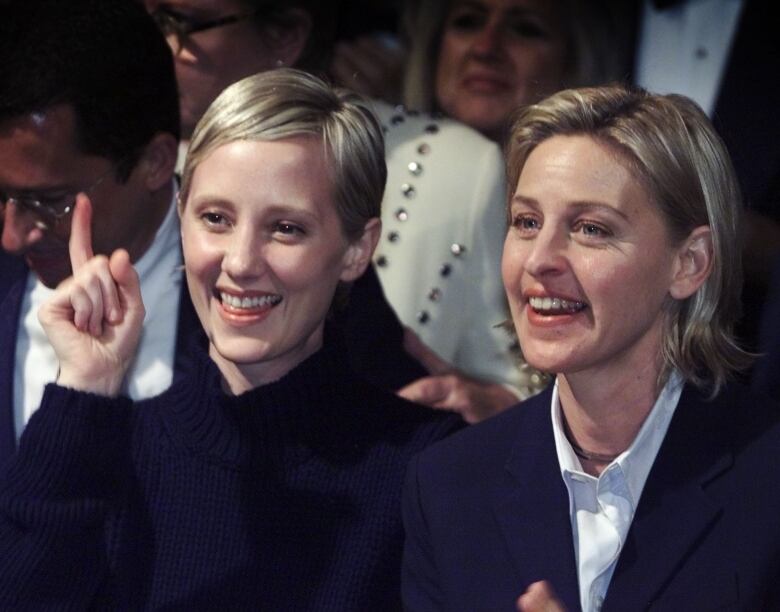 Anne Heche and Ellen DeGeneres