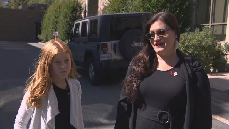 Beth Phillips, and her 9-year old daughter Leeila, were among those in Halifax who attended the multifaith memorial service at Cathedral Church of All Saints.