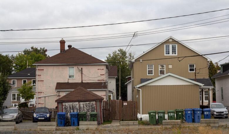 Two houses side by side