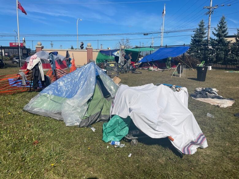  The encampment at the Charlottetown Event Grounds continues to grow.