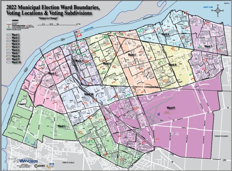 Electoral map