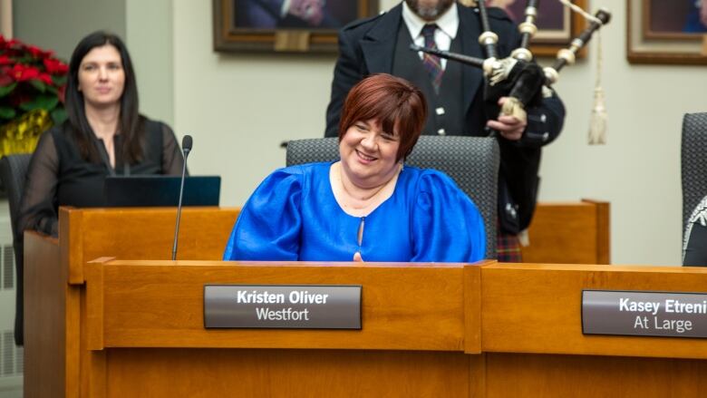 Kristen Oliver is in her second term as City Councillor for the Westfort Ward.