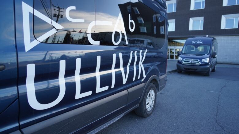 Van with Ullivik written on it