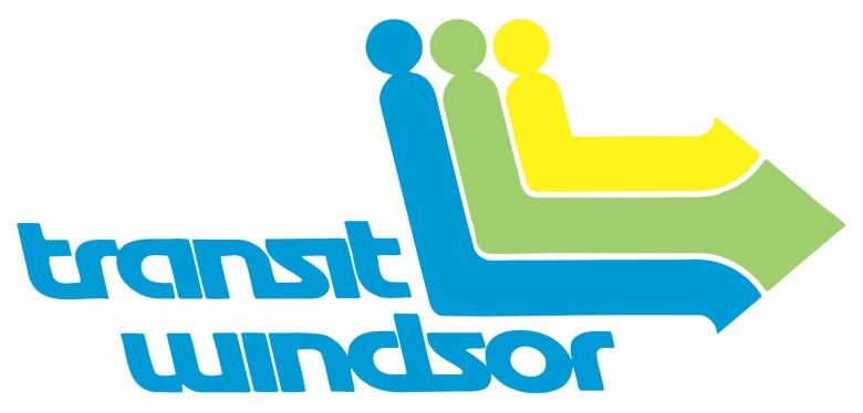 Blue, green and yellow logo for Transit Windsor