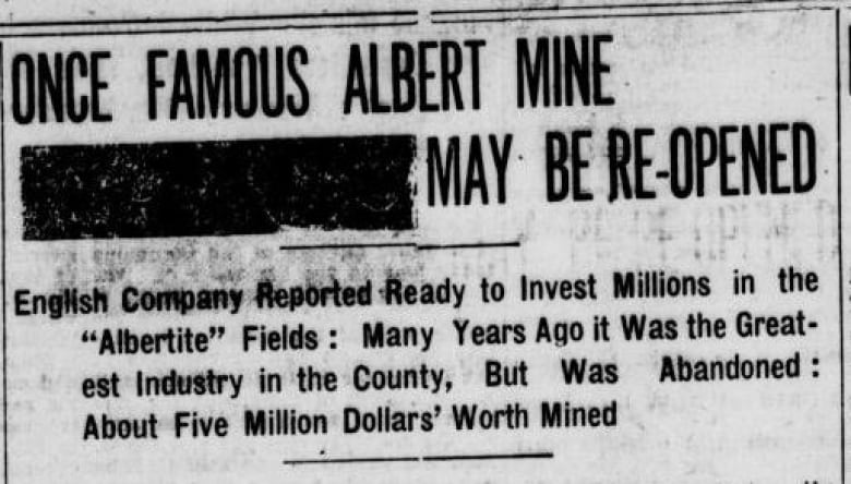 1914 newspaper headline