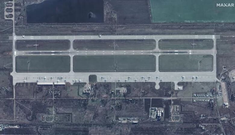 The Engels military airfield in Russia.