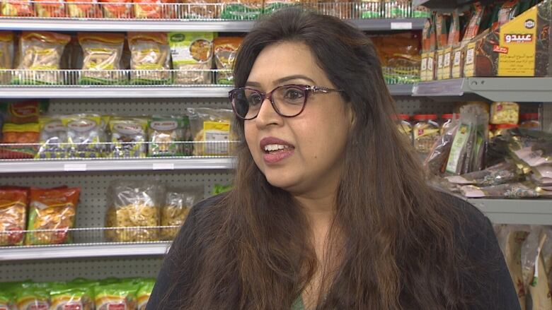 Ramila Agrawal inside her store The Spice Shop.