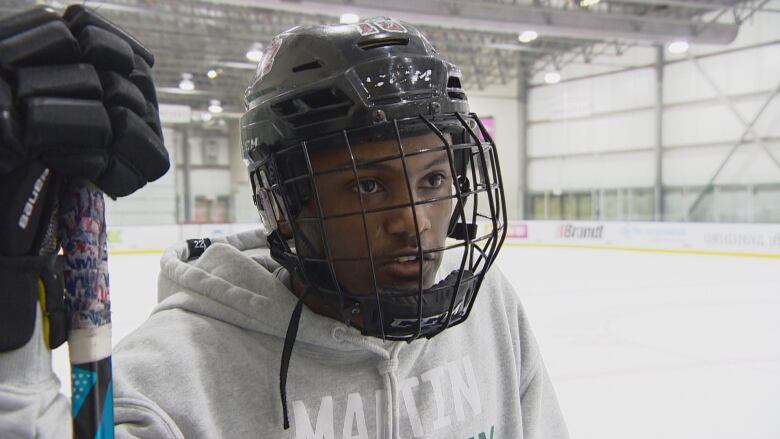 Hockey player Yonas Nixon says Connor Bedard is a generational talent.