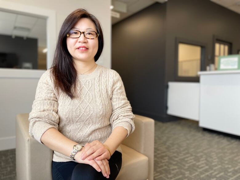 Dany Yang moved to P.E.I. from Shanghai, China through the Provincial Nominee Program back in August.  She's currently living in a Charlottetown apartment with her husband and teenage son. 