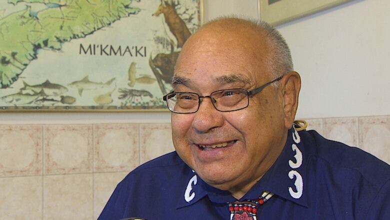 Mi'kmaw leader John Joe Sark.