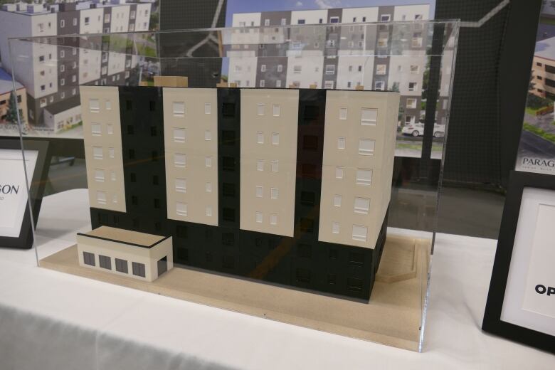 A rendering of an affordable housing unit to be built at 380 Young St. next to the University of Winnipeg. The 69-unit complex will provide housing for Indigenous students, elders and young families. 