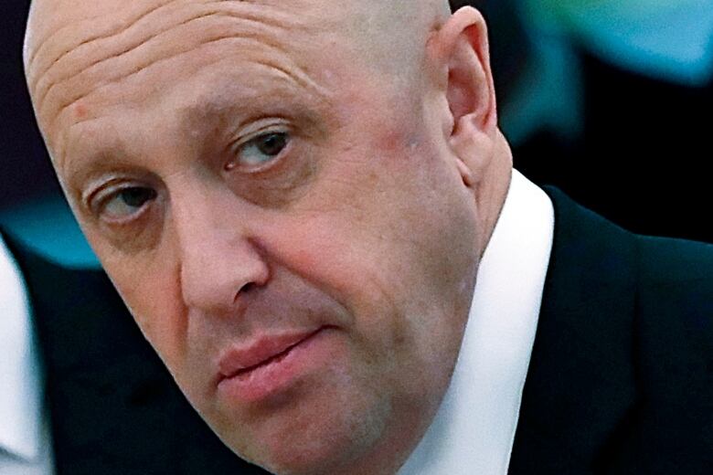 Russian businessman Yevgeny Prigozhin is shown prior to a meeting of Russian President Vladimir Putin and Chinese President Xi Jinping in the Kremlin in Moscow, Russia, July 4, 2017.  The fighting for Soledar and Bakhmut again highlighted a bitter rift between the top military brass and Yevgeny Prigozhin, a rogue millionaire whose Wagner Group military contractor has played an increasing role in Ukraine.