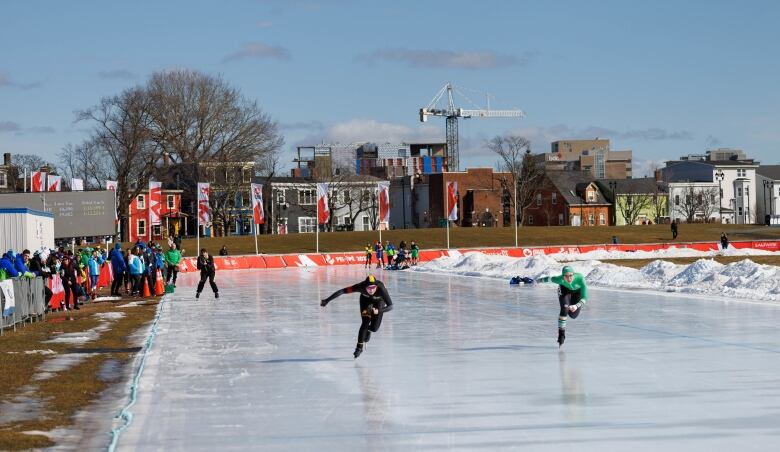 long track speed skating 