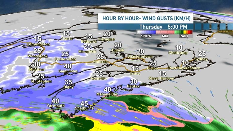 Snow will arrive through the Thursday afternoon and evening commute.