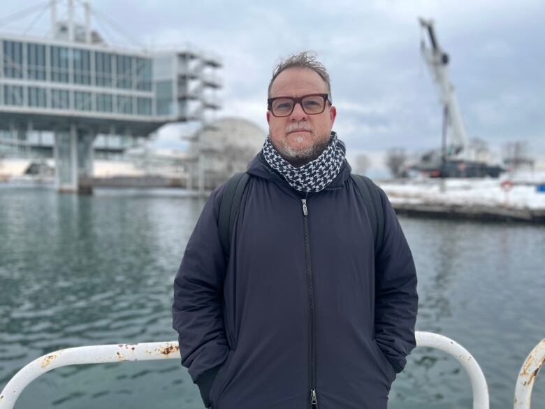 Jason Wren keeps lives on his boat at Ontario Places Marina for half the year. He says he was told construction activities have started and he would not be allowed to keep his boat there due to safety concerns.