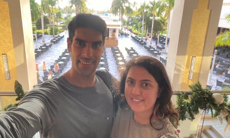 Mohammad Jazayeri and his wife, Setareh Sajadi at their resort in Puerto Vallarta.