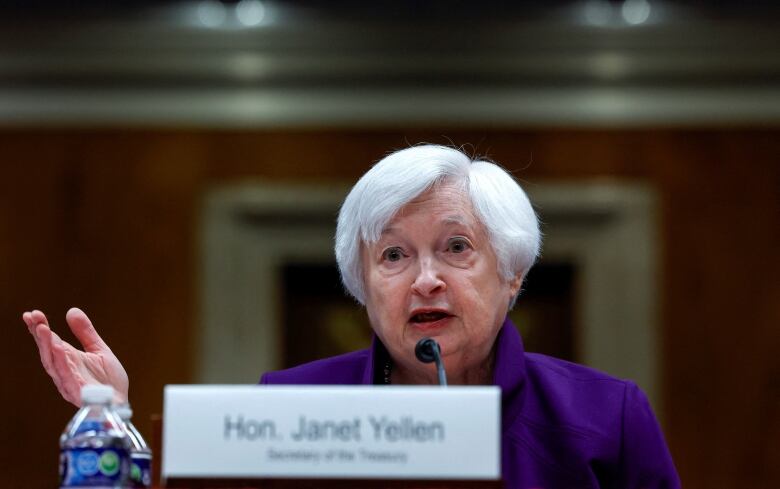 Yellen at a Senate subcommittee Wednesday.