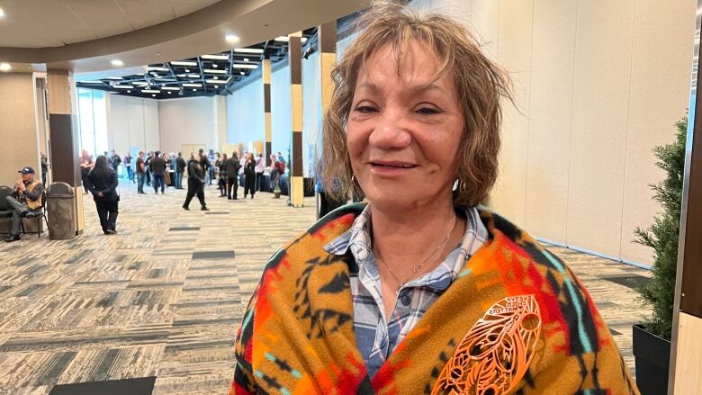 Residential school survivor Abbie Maurice-Crook, 72. 