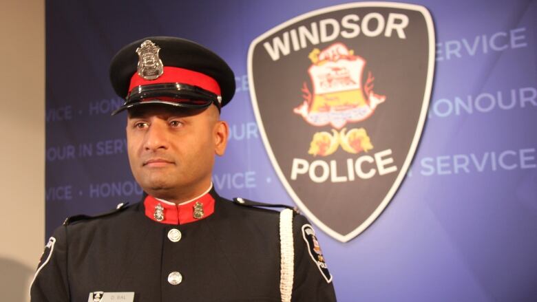 Sgt. Deler Bal serves as Unit Sergeant for the Windsor Police Service Chief's Honour Guard.