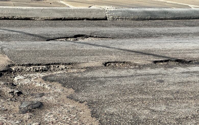 Looking less like streets and more like junky roads in Winnipeg.