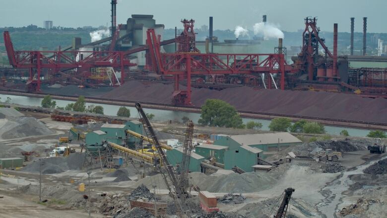 Buildings in the Hamilton Harbour industrial sector