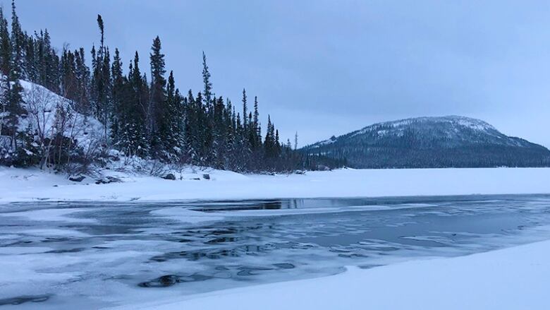 Great Slave Lake in the winter