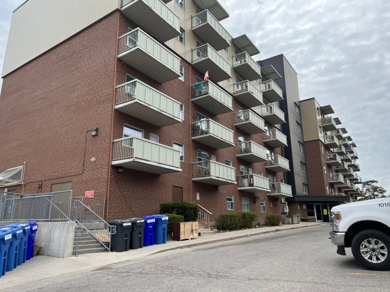 This six-storey building at 304 Oxford St. is operated by London Middlesex Community Housing. 