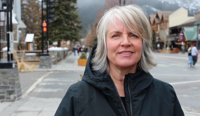 Nancy DaDalt, director of visitor experience with Banff and Lake Louise Tourism, is pictured in Banff in April 2023.