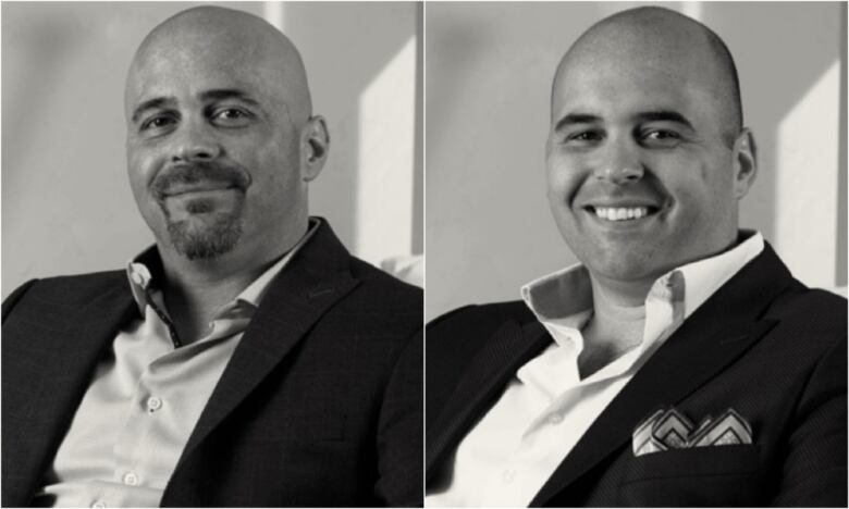 headshots of two men in suits