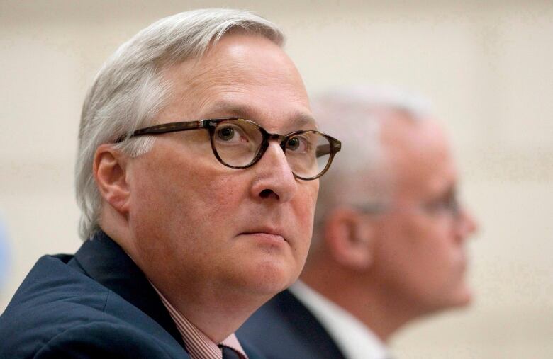 CSIS head Richard Fadden waits to testify at the Commons public safety committee on Parliement Hill in Ottawa, Monday July 5, 2010. 