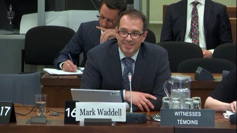 Mark Wadell testifying 