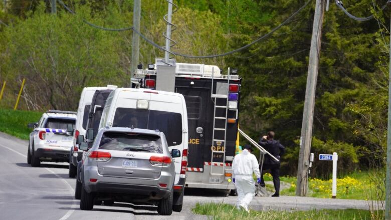 Police on Laval Street Bourget Ontario May 12 2023