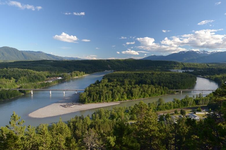 A photo of Ferry Island in Terrace, B.C.