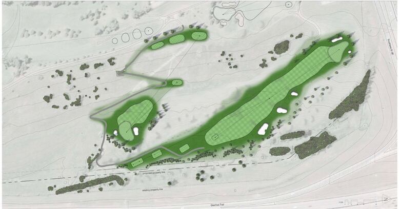 A map from the City of Calgary shows the golf course upgrades in more detail.