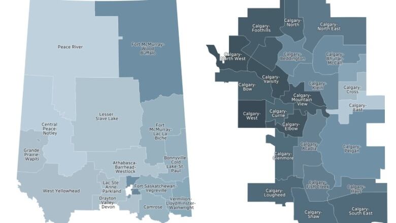 Screenshots of the interactive maps you'll find below.