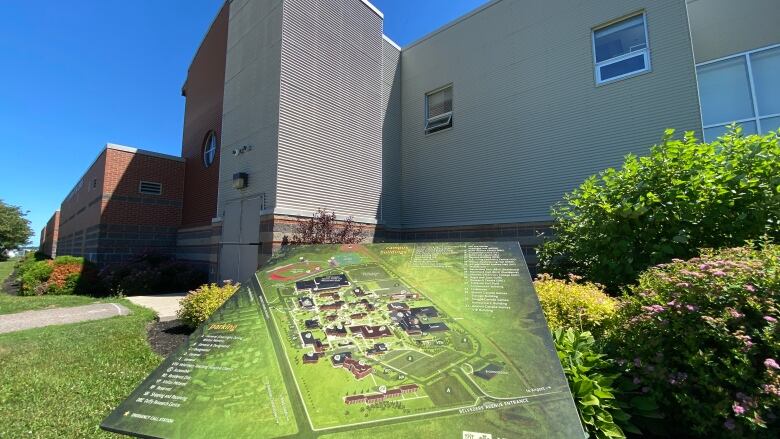 UPEI campus building exterior. 