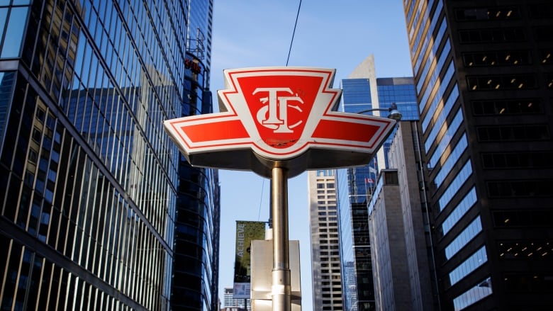 Toronto Transit Commission signage is pictured on Jan. 26, 2023.