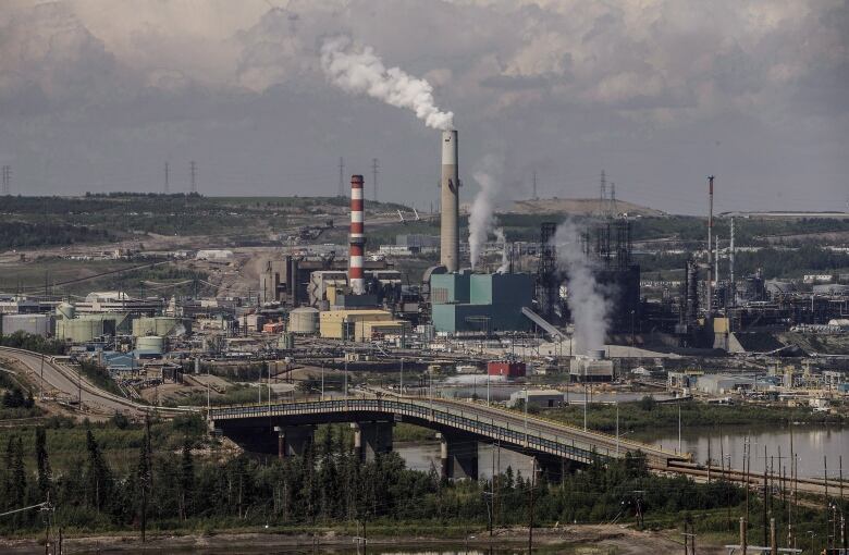 Suncor's plant in the oilsands in Fort McMurray, Alta. In a net-zero emissions future, Canadian oil production is set to decline significantly, according to modeling done by the Canada Energy Regulator. 