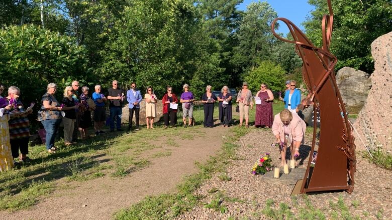 ceremony at close of 2022 Renfrew County coroner's inquest in Petawawa