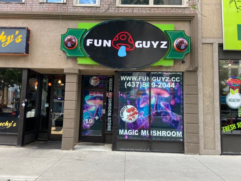 A magic mushroom store named FunGuyz opened its doors in Windsor, Ont., at the end of June. Some area residents and a local councillor have questions about the legality of the business.