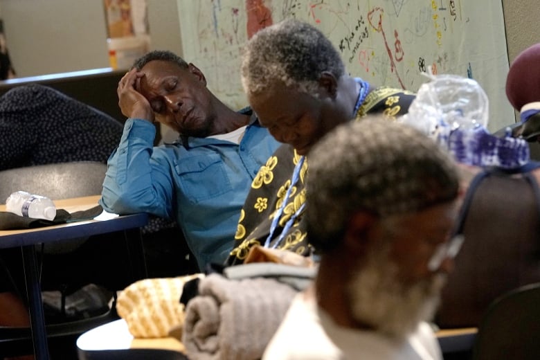 A shelter and cooling centre for homeless people.