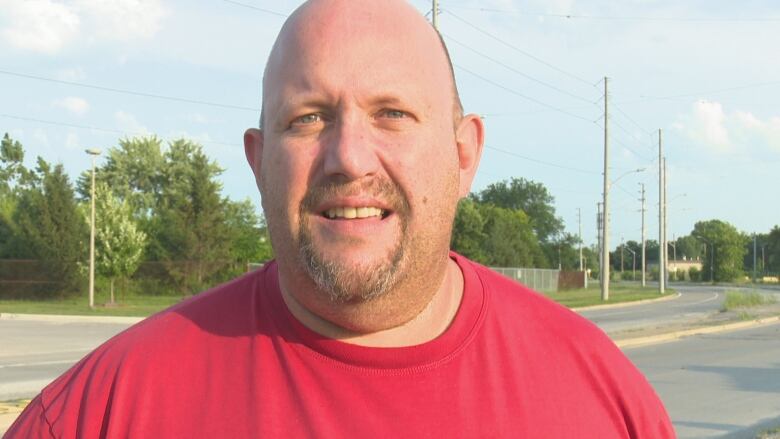 Adam Gaudet is an inside driver and robotics operator at the Windsor Salt mine. He's currently on strike.