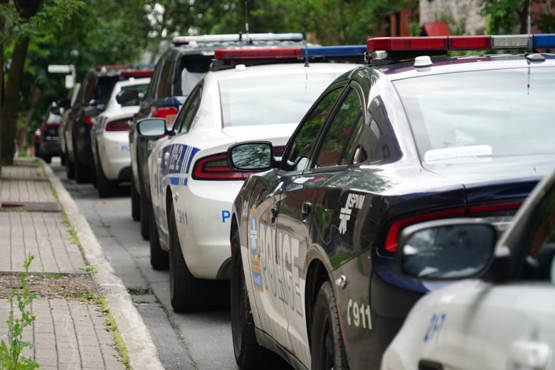 SPVM Montreal police cars.