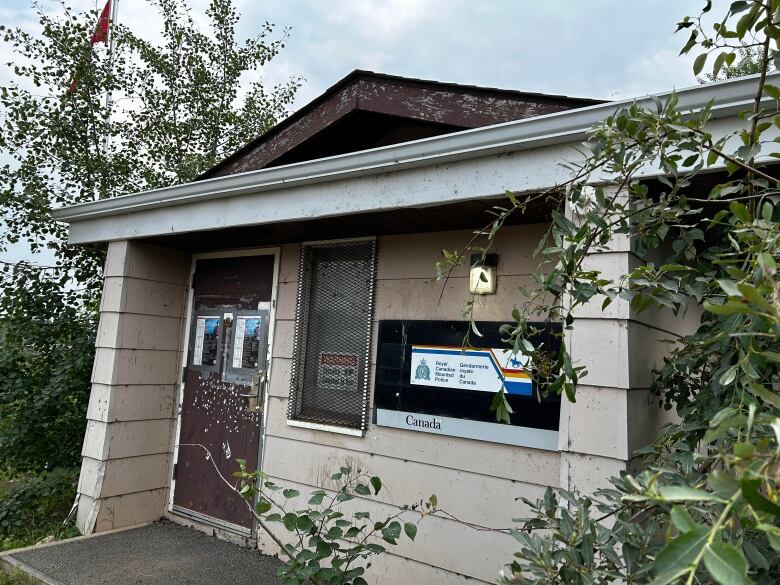 The RCMP detachment in Dillion, Sask. 